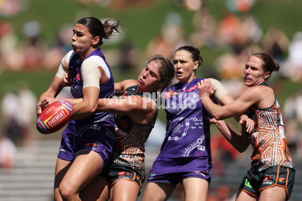 AFLW 2024 Round 09 - GWS v Walyalup - A-55465551