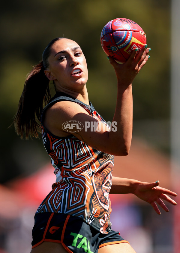 AFLW 2024 Round 09 - GWS v Walyalup - A-55466881