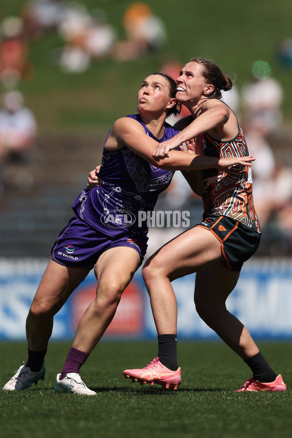 AFLW 2024 Round 09 - GWS v Walyalup - A-55466896