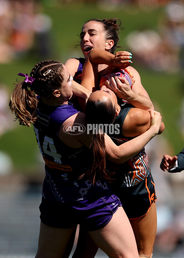 AFLW 2024 Round 09 - GWS v Walyalup - A-55466909