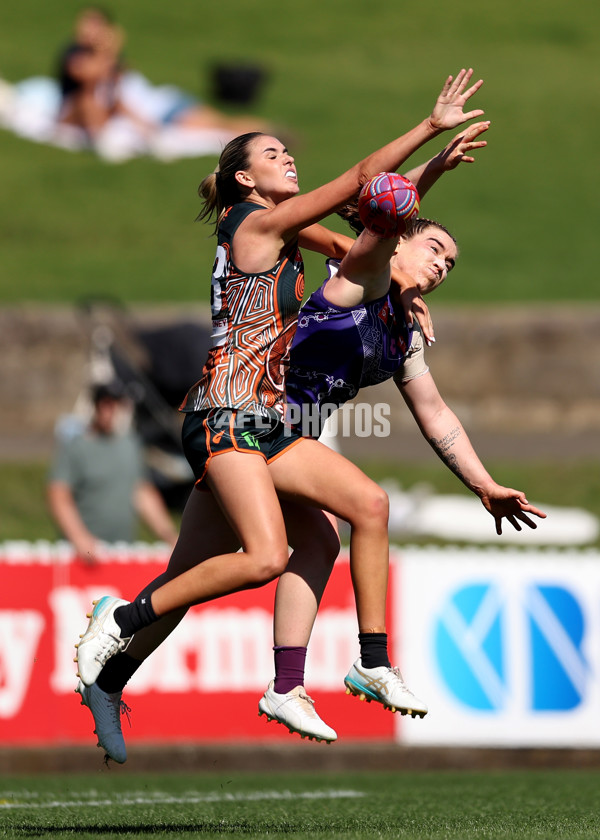 AFLW 2024 Round 09 - GWS v Walyalup - A-55466949