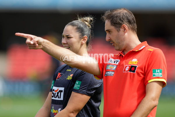 AFLW 2024 Round 09 - Gold Coast v Yartapuulti - A-55468116