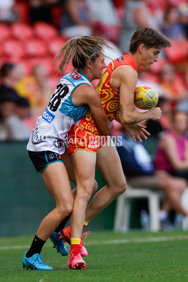 AFLW 2024 Round 09 - Gold Coast v Yartapuulti - A-55470320