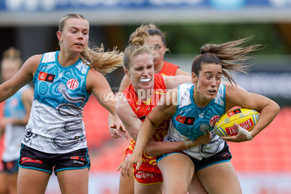 AFLW 2024 Round 09 - Gold Coast v Yartapuulti - A-55470356