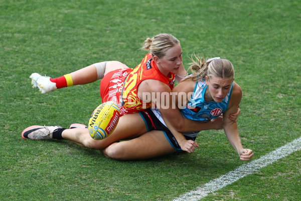 AFLW 2024 Round 09 - Gold Coast v Yartapuulti - A-55470392