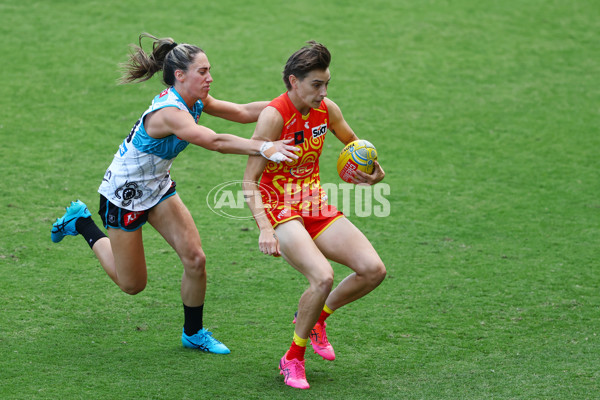 AFLW 2024 Round 09 - Gold Coast v Yartapuulti - A-55470442