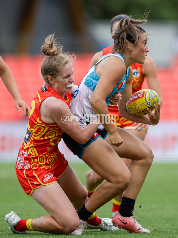 AFLW 2024 Round 09 - Gold Coast v Yartapuulti - A-55470451