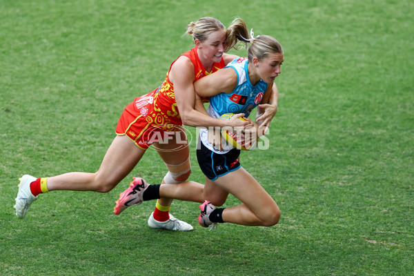 AFLW 2024 Round 09 - Gold Coast v Yartapuulti - A-55470477