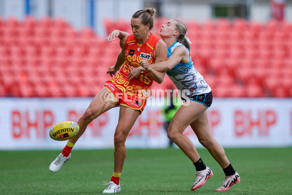 AFLW 2024 Round 09 - Gold Coast v Yartapuulti - A-55470485