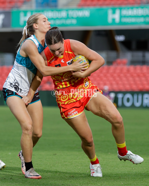 AFLW 2024 Round 09 - Gold Coast v Yartapuulti - A-55470510