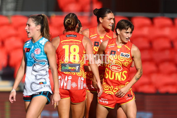 AFLW 2024 Round 09 - Gold Coast v Yartapuulti - A-55472955