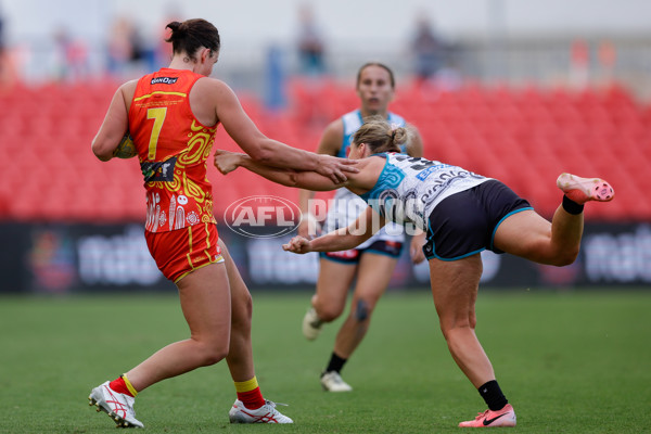 AFLW 2024 Round 09 - Gold Coast v Yartapuulti - A-55472978