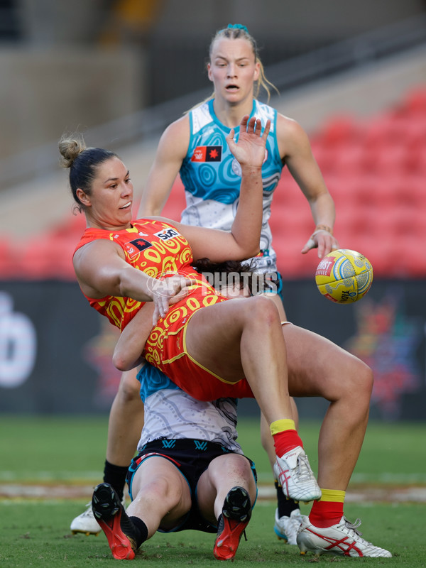 AFLW 2024 Round 09 - Gold Coast v Yartapuulti - A-55473009