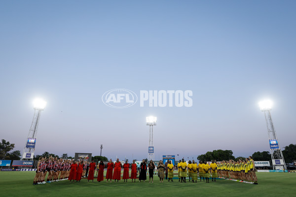 AFLW 2024 Round 09 - Essendon v Richmond - A-55480425