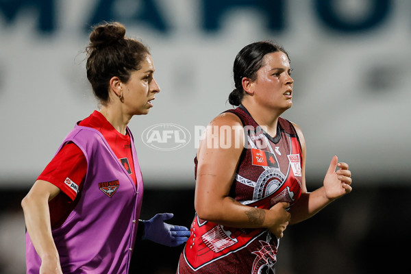 AFLW 2024 Round 09 - Essendon v Richmond - A-55480470