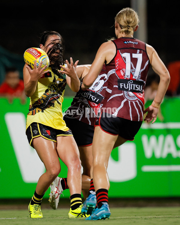 AFLW 2024 Round 09 - Essendon v Richmond - A-55480473