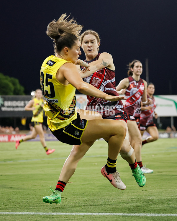 AFLW 2024 Round 09 - Essendon v Richmond - A-55480858