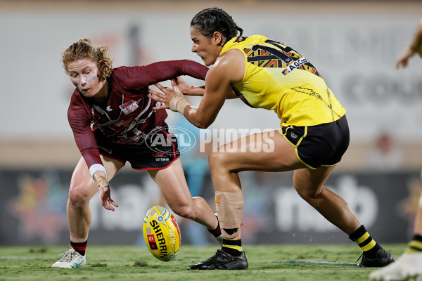 AFLW 2024 Round 09 - Essendon v Richmond - A-55480860