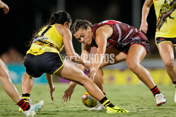 AFLW 2024 Round 09 - Essendon v Richmond - A-55480887