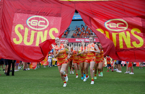 AFLW 2024 Round 09 - Gold Coast v Yartapuulti - A-55483592