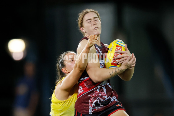 AFLW 2024 Round 09 - Essendon v Richmond - A-55485805