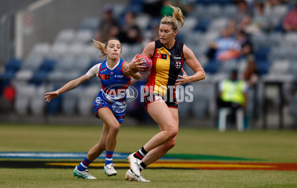 AFLW 2024 Round 09 - Western Bulldogs v Euro-Yroke - A-55487649