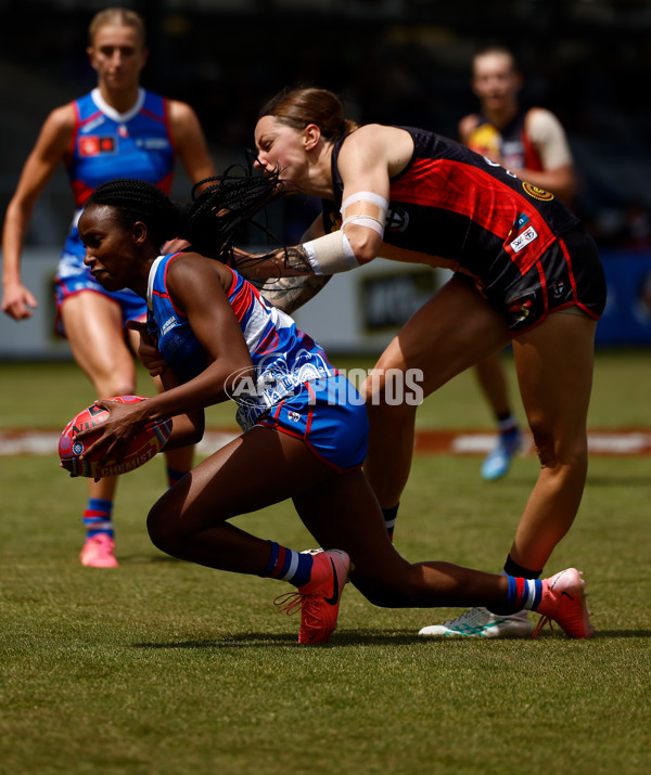 AFLW 2024 Round 09 - Western Bulldogs v Euro-Yroke - A-55488240