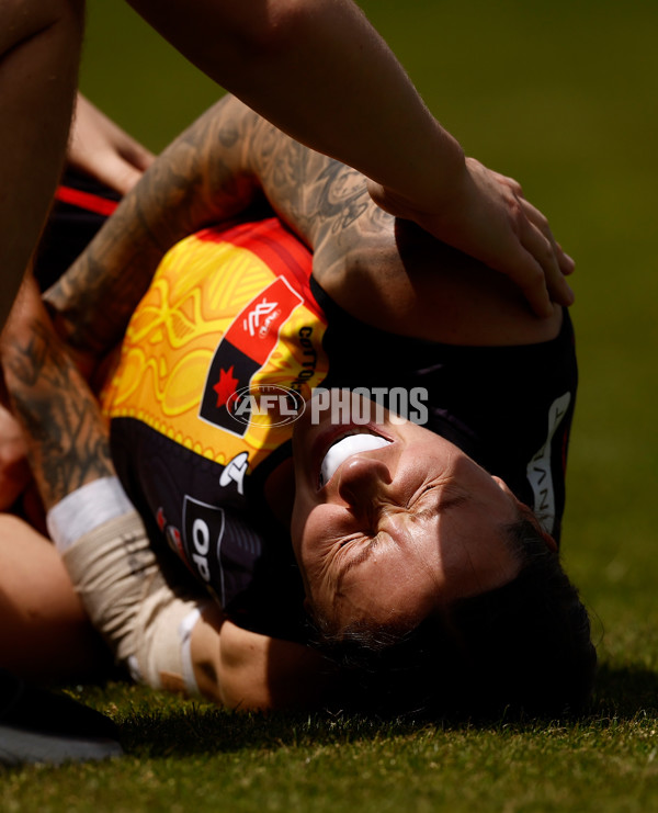 AFLW 2024 Round 09 - Western Bulldogs v Euro-Yroke - A-55488243