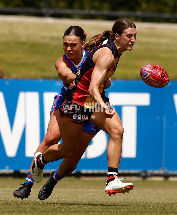 AFLW 2024 Round 09 - Western Bulldogs v Euro-Yroke - A-55488246