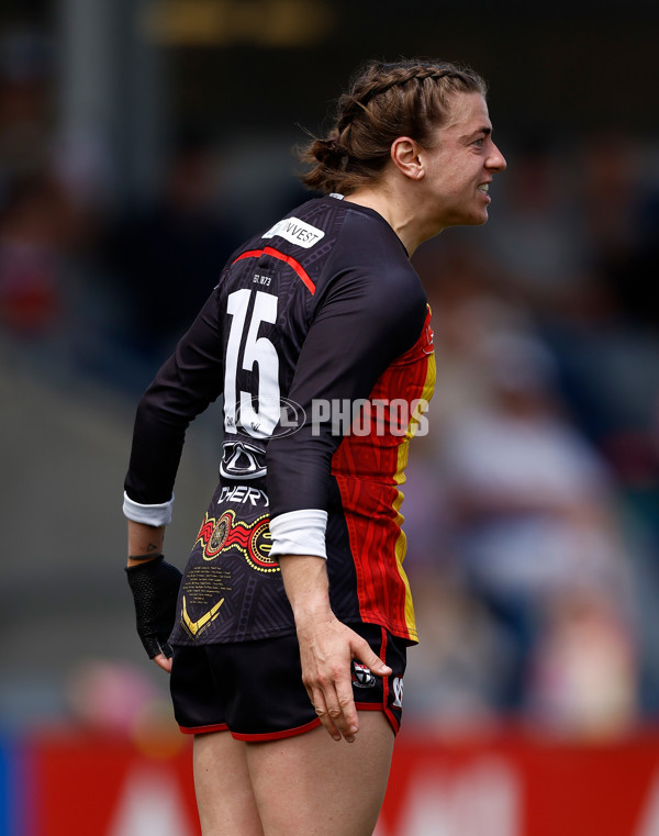 AFLW 2024 Round 09 - Western Bulldogs v Euro-Yroke - A-55488264