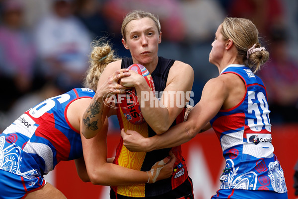 AFLW 2024 Round 09 - Western Bulldogs v Euro-Yroke - A-55488267