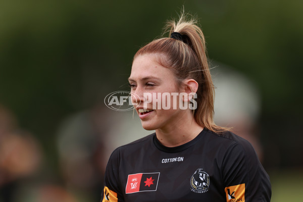 AFLW 2024 Round 09 - Collingwood v Carlton - A-55488284