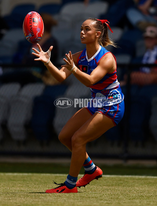 AFLW 2024 Round 09 - Western Bulldogs v Euro-Yroke - A-55489707