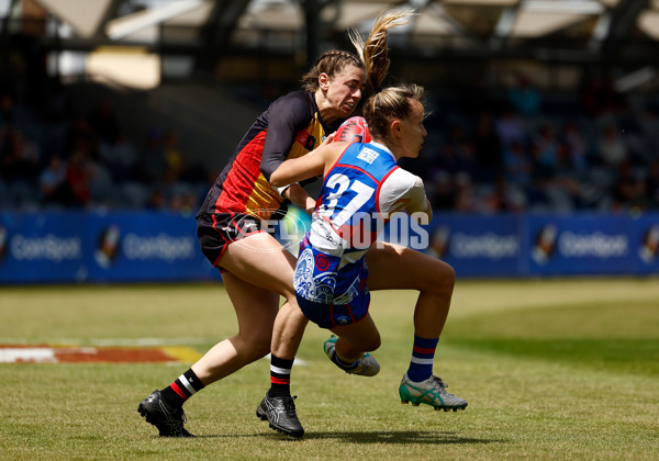 AFLW 2024 Round 09 - Western Bulldogs v Euro-Yroke - A-55489726