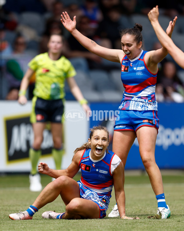 AFLW 2024 Round 09 - Western Bulldogs v Euro-Yroke - A-55490821