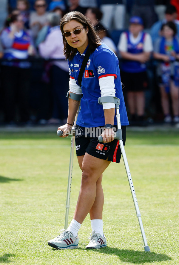 AFLW 2024 Round 09 - Western Bulldogs v Euro-Yroke - A-55490908