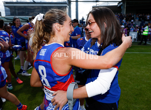 AFLW 2024 Round 09 - Western Bulldogs v Euro-Yroke - A-55492028