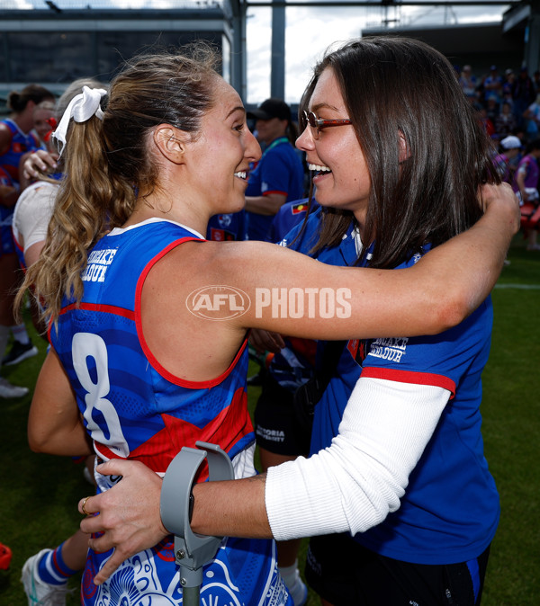 AFLW 2024 Round 09 - Western Bulldogs v Euro-Yroke - A-55492031