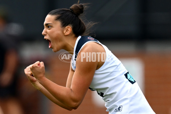 AFLW 2024 Round 09 - Collingwood v Carlton - A-55492034