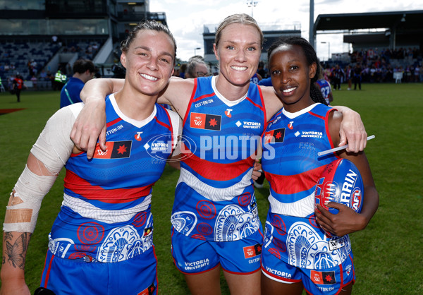 AFLW 2024 Round 09 - Western Bulldogs v Euro-Yroke - A-55492050