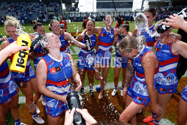 AFLW 2024 Round 09 - Western Bulldogs v Euro-Yroke - A-55492060