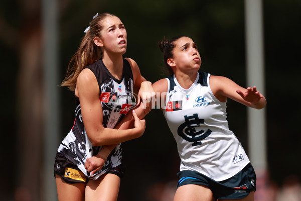 AFLW 2024 Round 09 - Collingwood v Carlton - A-55492073