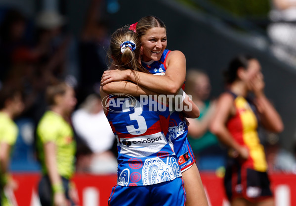 AFLW 2024 Round 09 - Western Bulldogs v Euro-Yroke - A-55492080