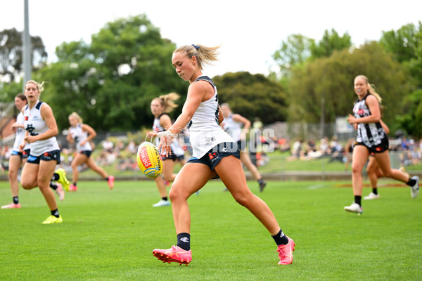 AFLW 2024 Round 09 - Collingwood v Carlton - A-55492116