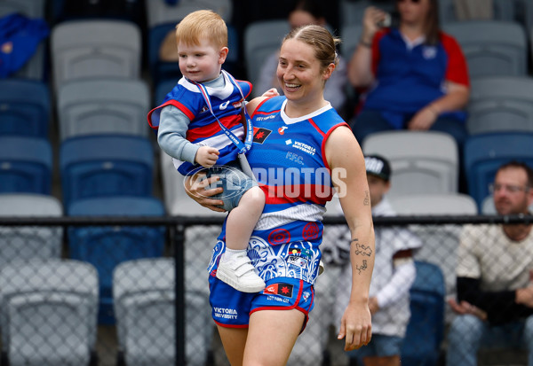 AFLW 2024 Round 09 - Western Bulldogs v Euro-Yroke - A-55493377