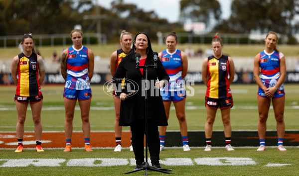 AFLW 2024 Round 09 - Western Bulldogs v Euro-Yroke - A-55493379