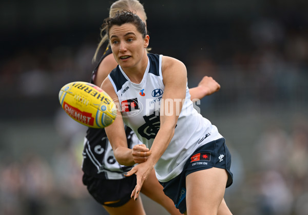 AFLW 2024 Round 09 - Collingwood v Carlton - A-55493437