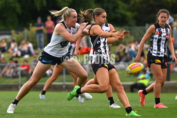 AFLW 2024 Round 09 - Collingwood v Carlton - A-55495167