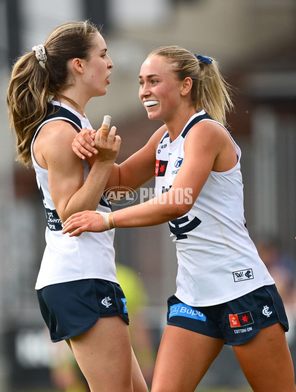 AFLW 2024 Round 09 - Collingwood v Carlton - A-55495172