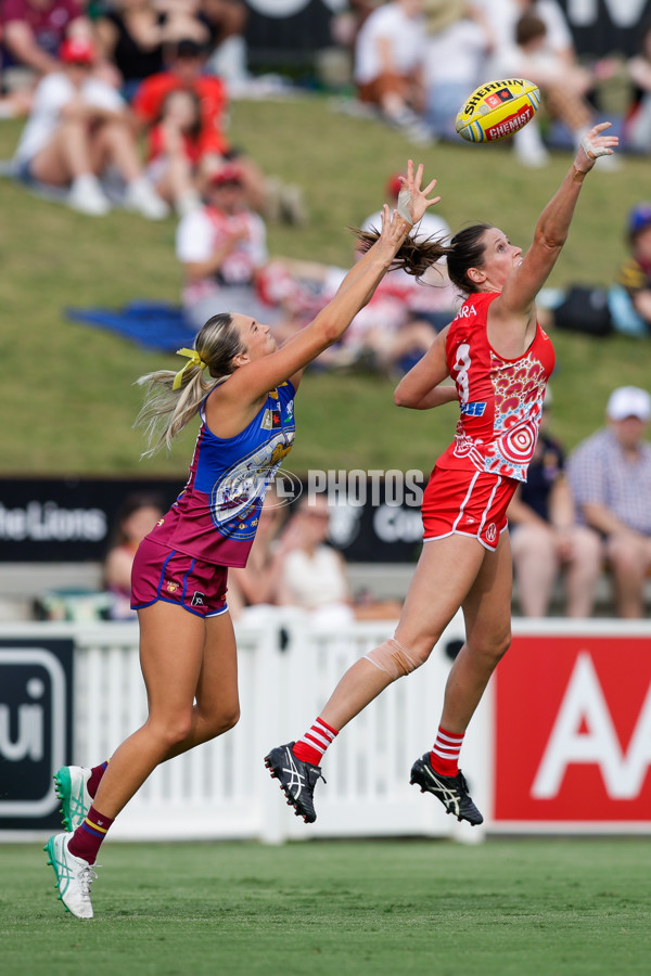 AFLW 2024 Round 09 - Brisbane v Sydney - A-55495240